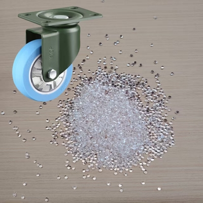 Buona resistenza all'abrasione e alle sostanze chimiche pellet in TPU per ruote e ruote mediche