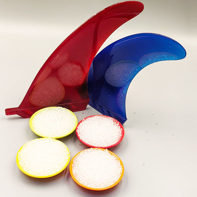 Tpu ad alta trasparenza, durezza 64D, trasparenza di circa 5-6mm, buon rimbalzo, eccellente tenacità