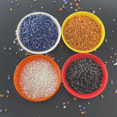 Le particelle TPU ad alte prestazioni possono essere mescolate in una varietà di colori