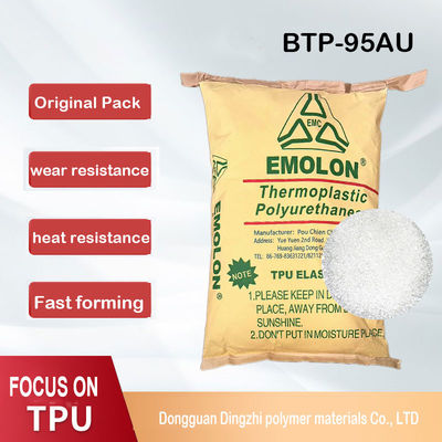 TPU trasparente Materiale grezzo in plastica Particella termoplastica Pellet di poliuretano 98AU