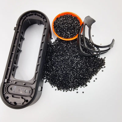 TPU GRS Materiali riciclati Termo-plastico Poliuretano Pellet nero