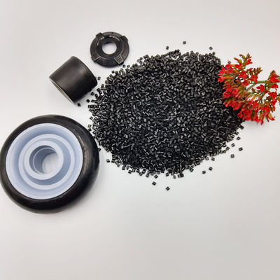 GRS 85A TPU Elastomero Granulo Medicale Resistenza all'usura nera