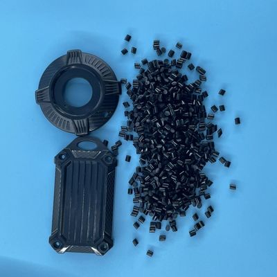 Pellet di poliuretano TPU in fibra di carbonio nera personalizzato