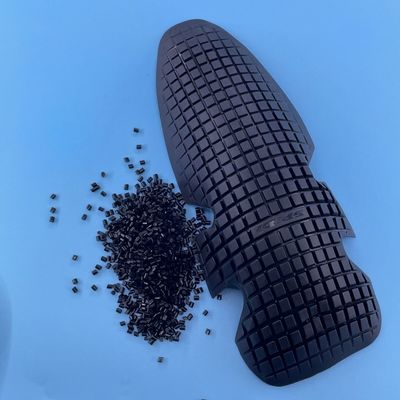Pellet di poliuretano TPU in fibra di carbonio nera personalizzato