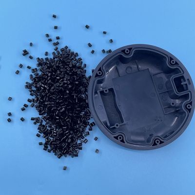 Pellet di poliuretano TPU in fibra di carbonio nera personalizzato