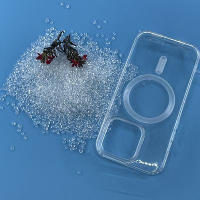TPU a base di pellet di fibra di carbonio trasparente resistente all'olio