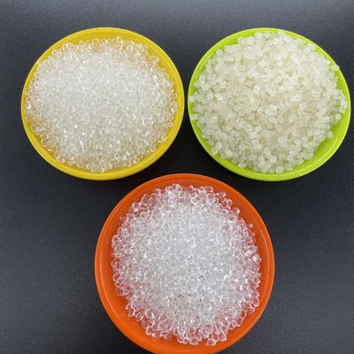 Pellettini polimerici termoplastici plastica modellabile perline trasparenti personalizzate