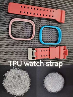 Materie prime TPU ampiamente utilizzate nelle suole e nelle casse, nei dispositivi medici, nell'imballaggio e nell'elettronica con un buon rimbalzo, una buona resistenza all'usura e un'eccellente robustezza