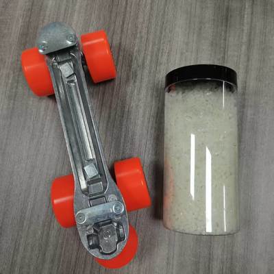 Materiale grezzo TPU polietilene per tubi per ruote a rotaia