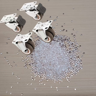 Pellet di TPU con buona resistenza all'abrasione e al rumore per ruote e rotelle di mobili
