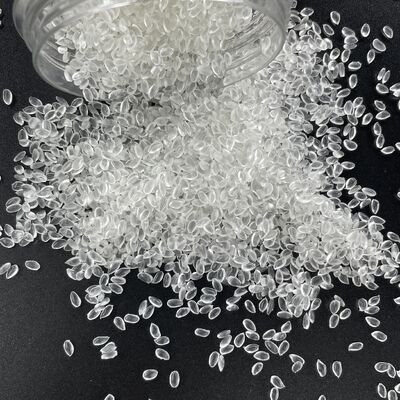 Prezzo di fabbricazione dei pellet di TPU 95-98A Durezza Elevata Trasparenza Materia prima TPU per la produzione di cuscinetti d'aria per scarpe