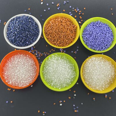 Le particelle TPU ad alte prestazioni possono essere mescolate in una varietà di colori